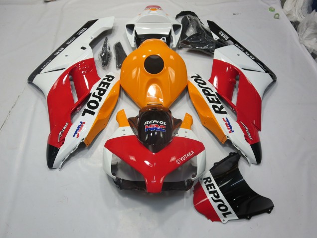 2004-2005 White Repsol CBR1000RR Fairings
