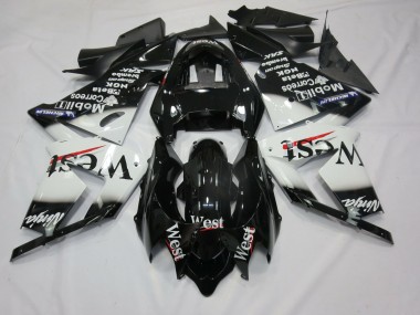 2004-2005 White West ZX10R Fairings