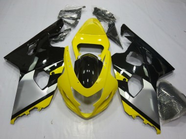 2004-2005 Yellow OEM Style GSXR 600-750 Fairings