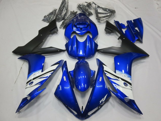 2004-2006 Black Blue and White R1 Fairings 2004-2006 Black Blue and White R1 Fairings
