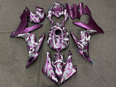 2004-2006 Dark Magenta Camo R1 Fairings