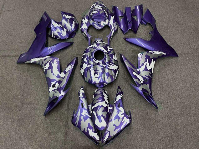 2004-2006 Dark Purple Camo R1 Fairings 2004-2006 Dark Purple Camo R1 Fairings