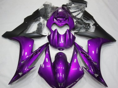 2004-2006 Gloss Purple & Black R1 Fairings