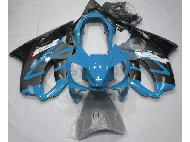 2004-2007 Gloss Light Blue & Grey CBR600 F4i Fairings 2004-2007 Gloss Light Blue & Grey CBR600 F4i Fairings