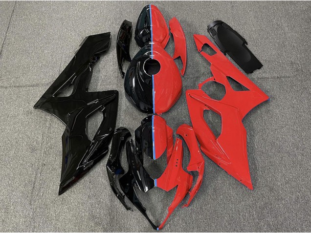 2005-2006 Black and Red GSXR 1000 Fairings 2005-2006 Black and Red GSXR 1000 Fairings