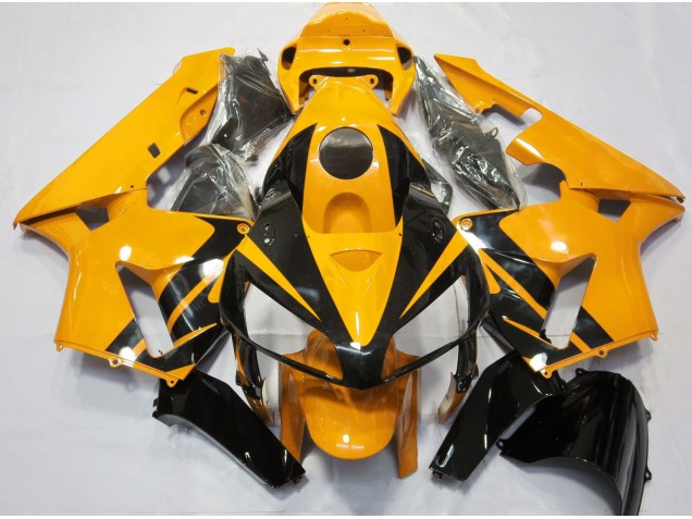 2005-2006 Bright Orange & Gloss Black Design CBR600RR Fairings 2005-2006 Bright Orange & Gloss Black Design CBR600RR Fairings