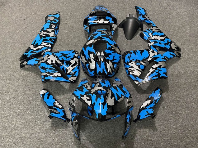 2005-2006 Camo & BLUE CBR600RR Fairings 2005-2006 Camo & BLUE CBR600RR Fairings
