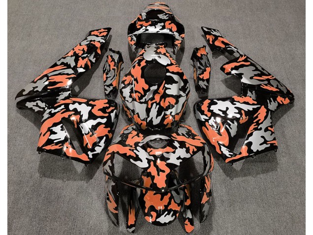 2005-2006 Camo & LIGHT ORANGE CBR600RR Fairings 2005-2006 Camo & LIGHT ORANGE CBR600RR Fairings