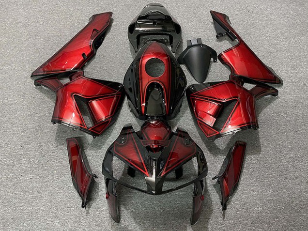 2005-2006 Deep Candy Red CBR600RR Fairings