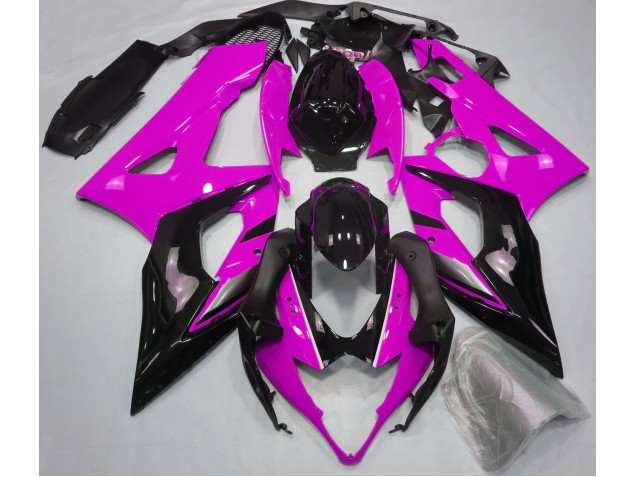 2005-2006 Gloss Pink and Black GSXR 1000 Fairings