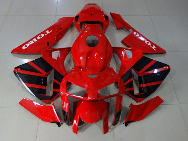 2005-2006 Gloss Red CBR600RR Fairings 2005-2006 Gloss Red CBR600RR Fairings