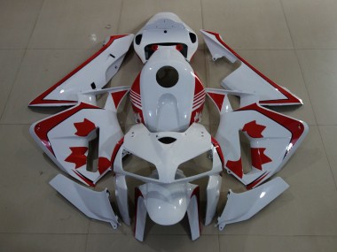 2005-2006 Gloss White Canada CBR600RR Fairings
