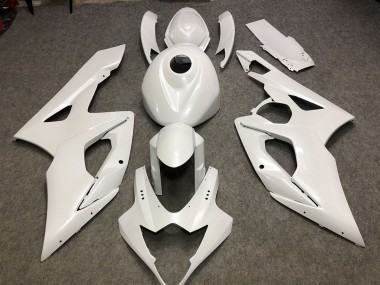 2005-2006 Gloss White Plain GSXR 1000 Fairings