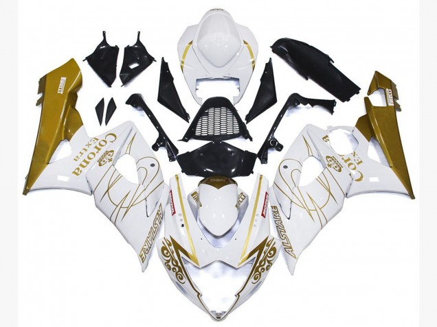 2005-2006 Gold Gloss Corona Custom GSXR 1000 Fairings 2005-2006 Gold Gloss Corona Custom GSXR 1000 Fairings