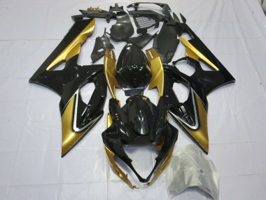 2005-2006 Gold and Black GSXR 1000 Fairings