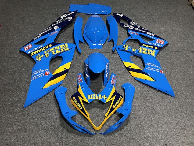 2005-2006 Light Blue Rizla GSXR 1000 Fairings 2005-2006 Light Blue Rizla GSXR 1000 Fairings
