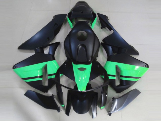 2005-2006 Matte Black & Special Green CBR600RR Fairings