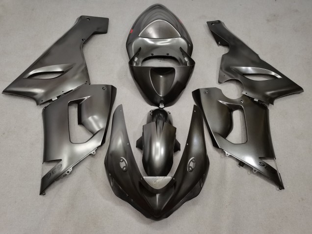 2005-2006 Metal Silver ZX6R Fairings 2005-2006 Metal Silver ZX6R Fairings