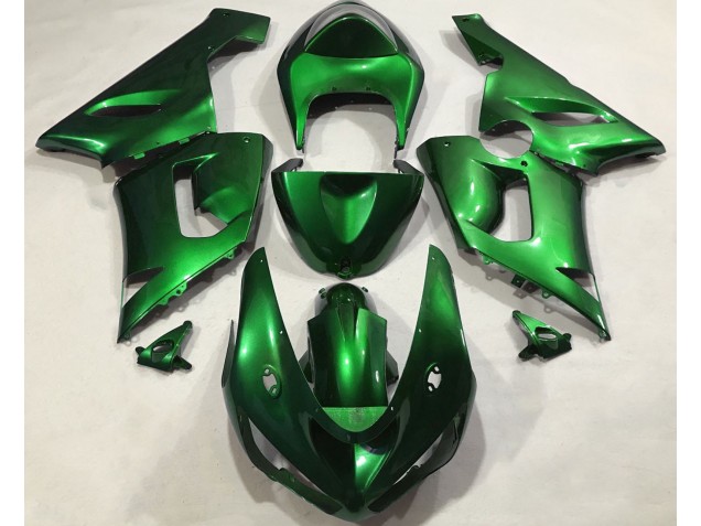 2005-2006 Metallic Green ZX6R Fairings
