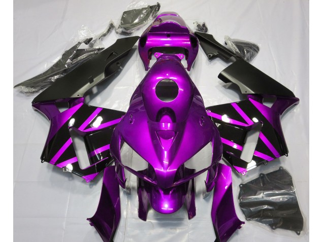 2005-2006 Purple & Gloss Black Design CBR600RR Fairings 2005-2006 Purple & Gloss Black Design CBR600RR Fairings