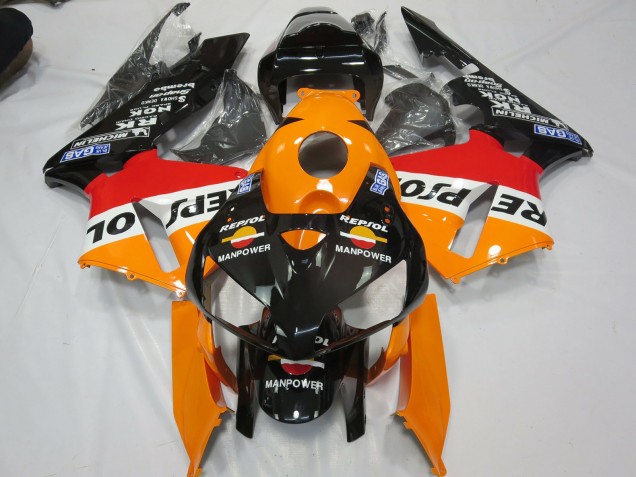 2005-2006 Repsol Man Power CBR600RR Fairings 2005-2006 Repsol Man Power CBR600RR Fairings