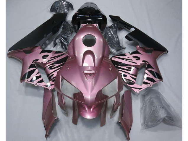 2005-2006 Rose Pink Flame CBR600RR Fairings 2005-2006 Rose Pink Flame CBR600RR Fairings