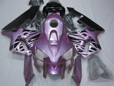 2005-2006 Rose Purple Flame CBR600RR Fairings