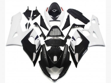 2005-2006 Vibrant Gloss Blue and Matte Black GSXR 1000 Fairings