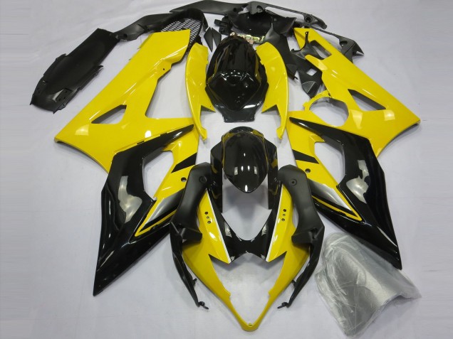 2005-2006 Yellow and Black GSXR 1000 Fairings 2005-2006 Yellow and Black GSXR 1000 Fairings