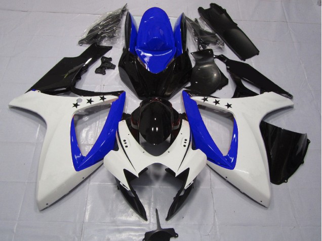 2006-2007 Dark Blue Star GSXR 600-750 Fairings 2006-2007 Dark Blue Star GSXR 600-750 Fairings