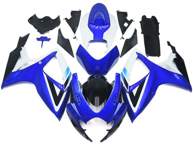 2006-2007 Deep Blue and Light Blue OEM Style GSXR 600-750 Fairings 2006-2007 Deep Blue and Light Blue OEM Style GSXR 600-750 Fairings