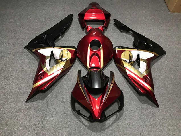 2006-2007 Deep Red & Gold CBR1000RR Fairings 2006-2007 Deep Red & Gold CBR1000RR Fairings