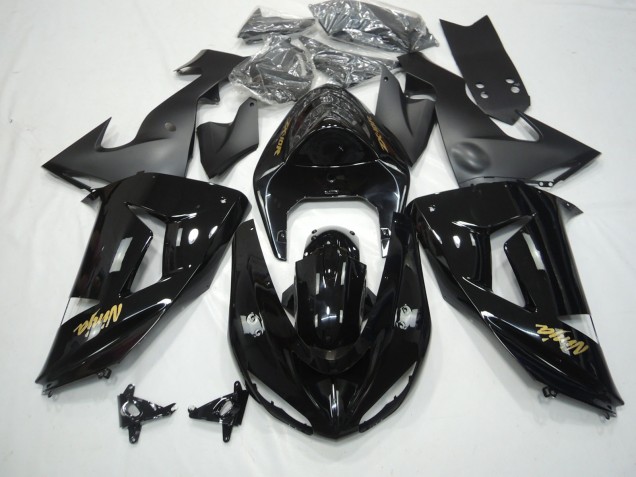 2006-2007 Gloss Black ZX10R Fairings 2006-2007 Gloss Black ZX10R Fairings