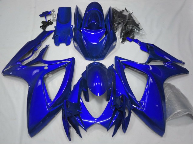 2006-2007 Gloss Blue Plain GSXR 600-750 Fairings 2006-2007 Gloss Blue Plain GSXR 600-750 Fairings