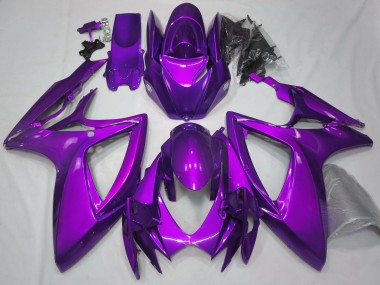 2006-2007 Gloss Purple Plain GSXR 600-750 Fairings
