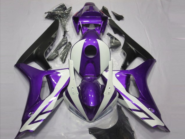 2006-2007 Gloss White and Purple CBR1000RR Fairings 2006-2007 Gloss White and Purple CBR1000RR Fairings