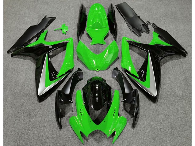 2006-2007 Green OEM Style GSXR 600-750 Fairings