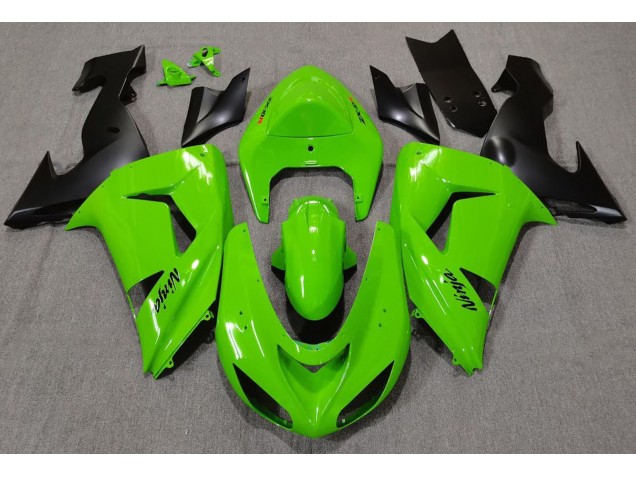 2006-2007 Green ZX10R Fairings 2006-2007 Green ZX10R Fairings