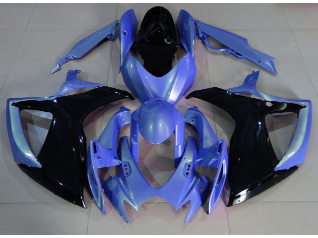 2006-2007 Light Blue and Black GSXR 600-750 Fairings 2006-2007 Light Blue and Black GSXR 600-750 Fairings
