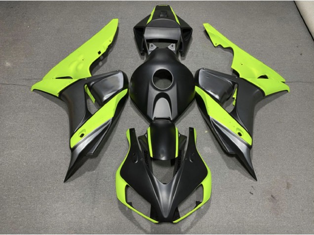 2006-2007 Matte Grey Black and Green CBR1000RR Fairings 2006-2007 Matte Grey Black and Green CBR1000RR Fairings