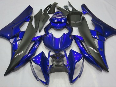 2006-2007 Metallic Blue & Black R6 Fairings