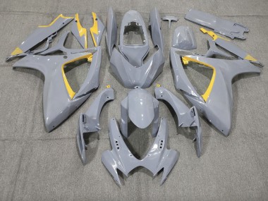 2006-2007 Nardo and Yellow Trim GSXR 600-750 Fairings