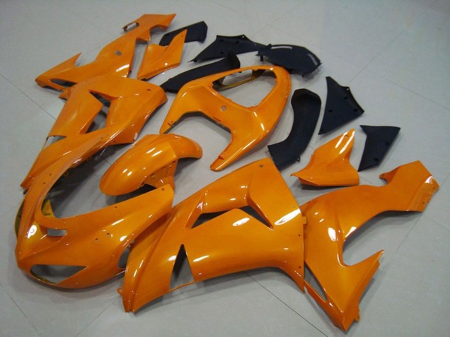 2006-2007 Orange Plain ZX10R Fairings 2006-2007 Orange Plain ZX10R Fairings