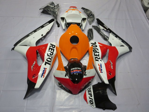 2006-2007 Orange Repsol CBR1000RR Fairings 2006-2007 Orange Repsol CBR1000RR Fairings