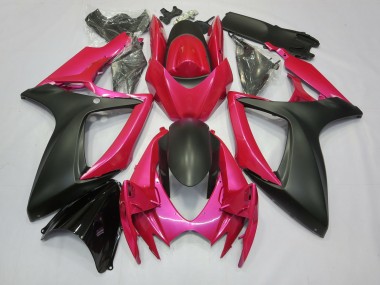 2006-2007 Pink and Matte GSXR 600-750 Fairings