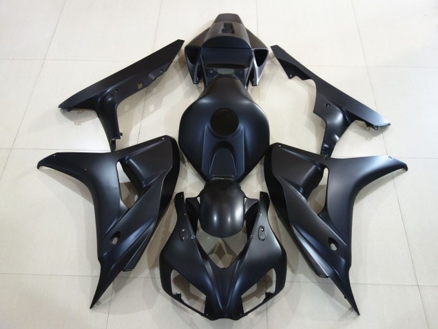 2006-2007 Plain Matte Black CBR1000RR Fairings 2006-2007 Plain Matte Black CBR1000RR Fairings