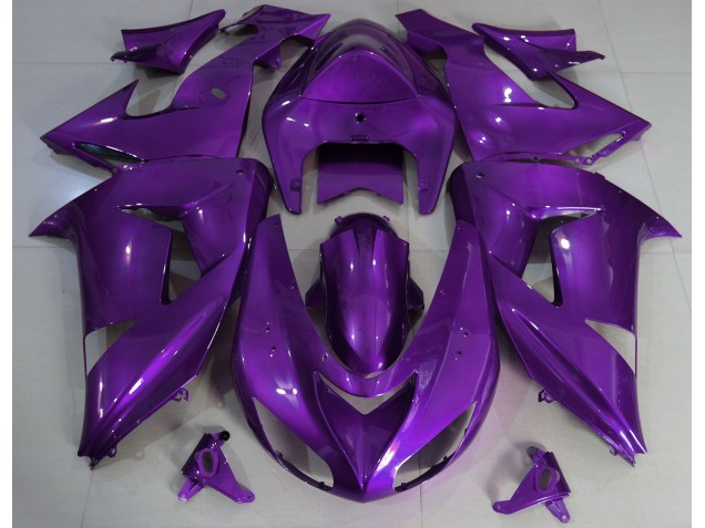 2006-2007 Purple Plain ZX10R Fairings