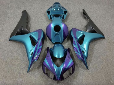 2006-2007 Purple and Emerald CBR1000RR Fairings