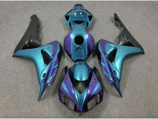 2006-2007 Purple and Emerald CBR1000RR Fairings