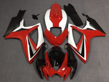 2006-2007 Red Style GSXR 600-750 Fairings